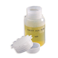 Flacons ronds col large gradués polyéthylène