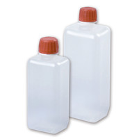 Flacons rectangulaires PP col étroit