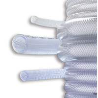 Tuyau PVC cristal armé