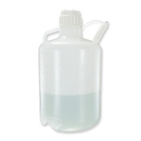 Bonbonnes rondes PE avec bec verseur