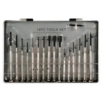 Jeu de 16 tournevis de précision