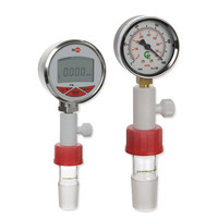 Manomètres vacuomètres sur rodage 29/32